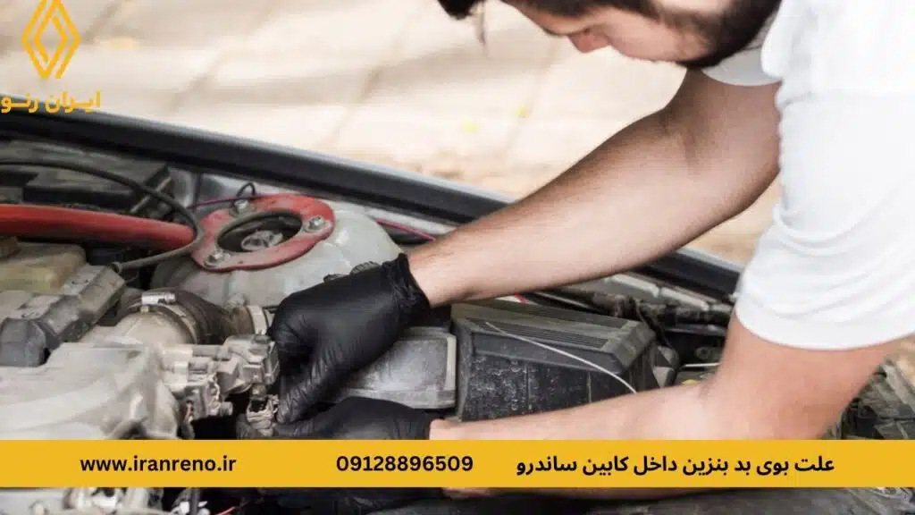 بوی بنزین در رادیاتور